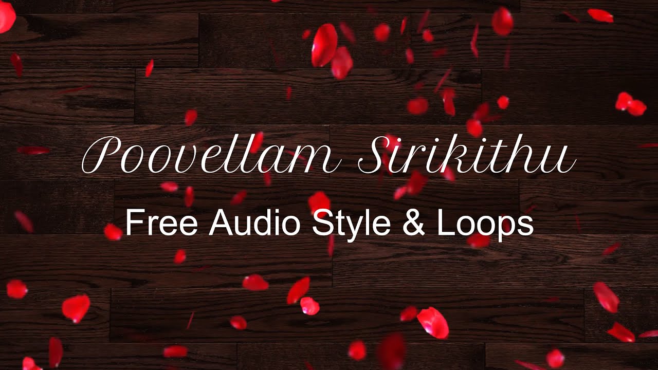 Poovellam Sirikithu Free Audio style & Loops | Gospel Karaoke | Solomon Jakkim |Tamil christmas song