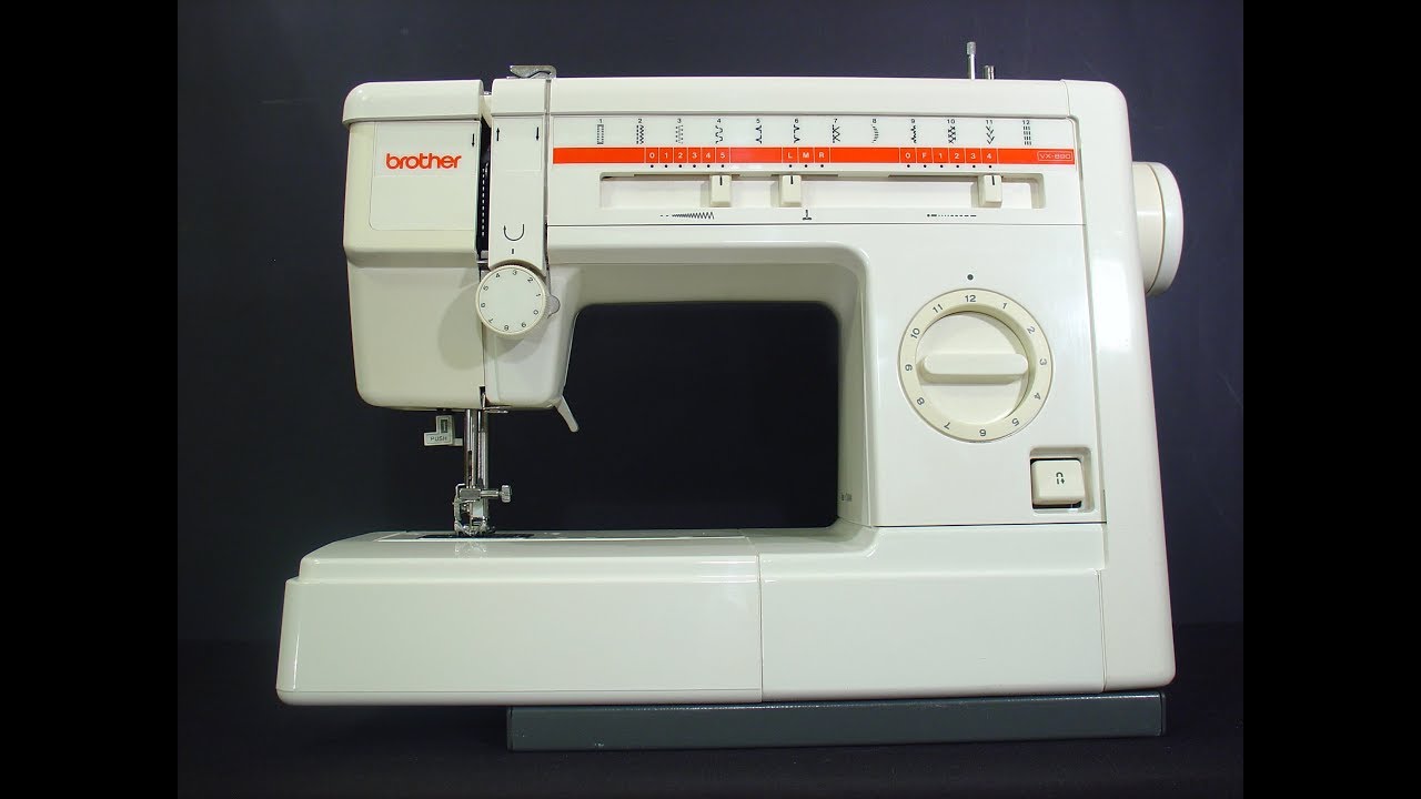 Brother VX890 sewing machine YouTube