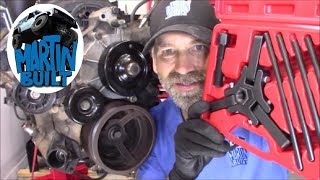 How to Remove & Replace Harmonic Balancer Dodge, Jeep, Chrysler and Mitsubishi 3.7 & 4.7