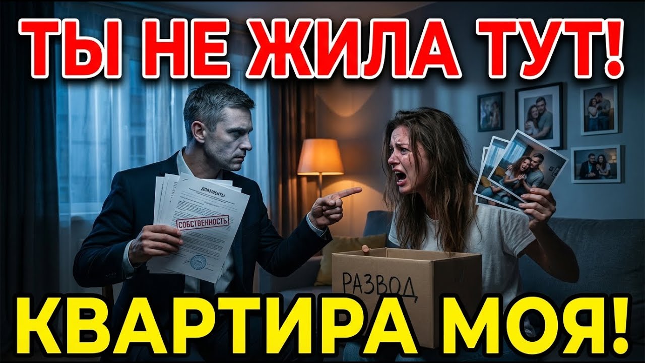 ТЫ НЕ ЖИЛА ТУТ! МУЖ отбирает квартиру после РАЗВОДА