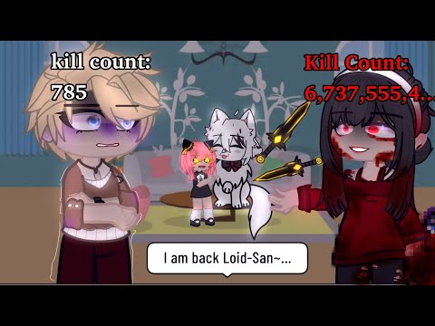 Kill Count 🔪🥀💀 TW: GORE | SPY x FAMILY | Gacha TREND