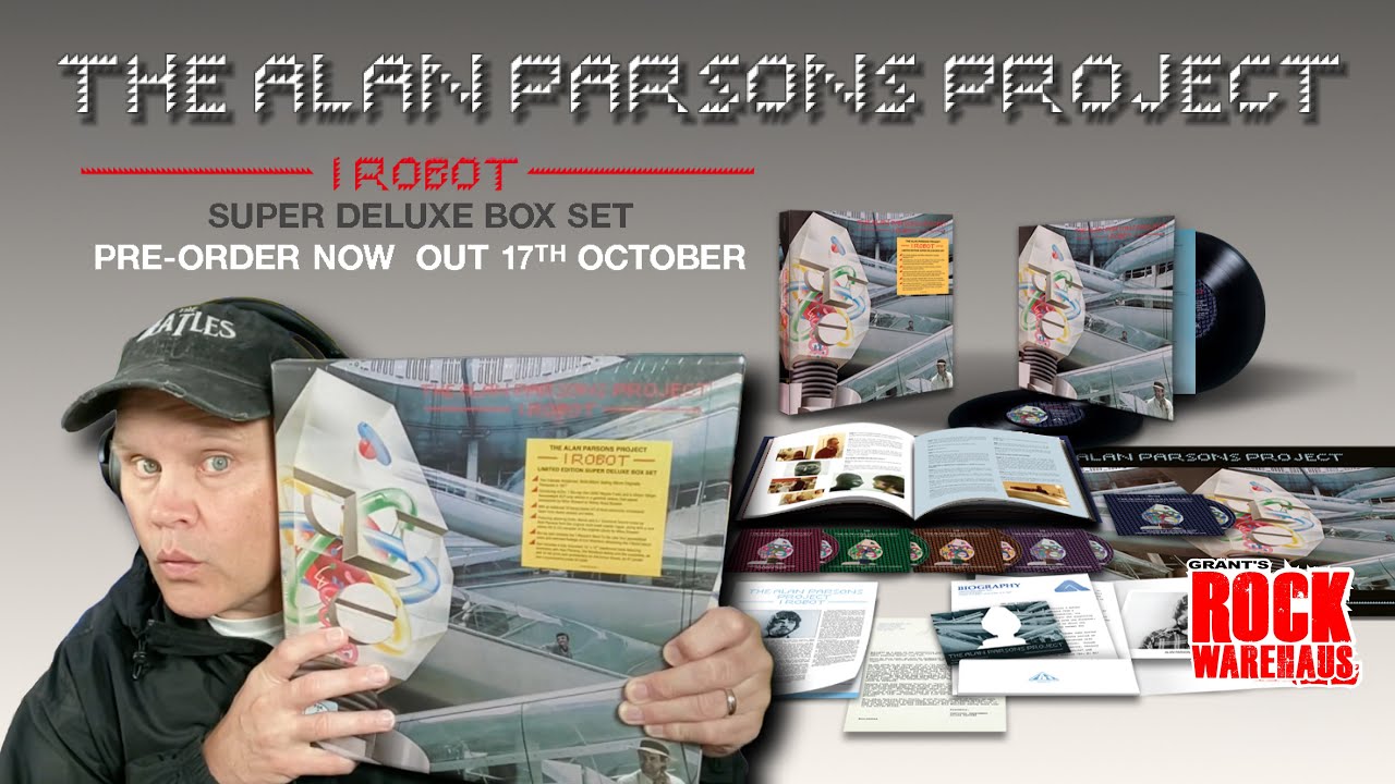 Распаковка I Robot Deluxe: безумный набор ограниченного тиража от Alan Parsons Project!