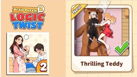 Brain Puzzle 2: Logic Twist Level 88 | thrilling teddy Gameplay