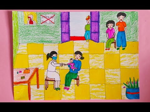 Video Vẽ Tranh Đề Tài: Ước Mơ Của Em Làm Bác Sĩ - youtube