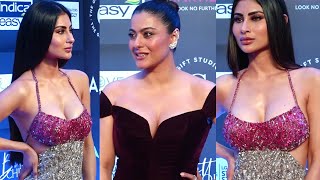 Kajol Hot Deep Cleav Flaunt Her Heavy Figure Bollywood Celebs Camera Focus