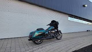 2026 Harley-Davidson Street Glide | Teal Thunder/Vivid Black | Black Finish | Walkaround | Durham HD