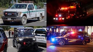 Ultra Rare Hose Tender, Fire Dozers, Sheriffs, & USFS! End Of Summer Compilation July-Sept 2026