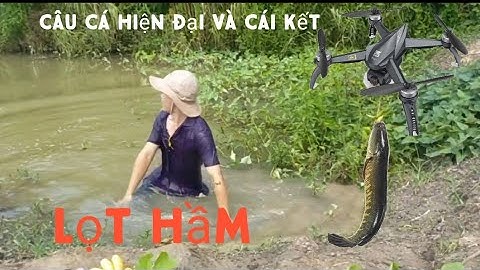 QuânTV || Thử Thách Câu Cá Bằng Flycam || Câu Cá Giải Trí || Fishing By Flycam