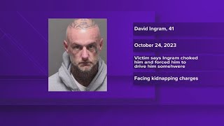 Man accused of kidnapping and choking Amazon delivery driver