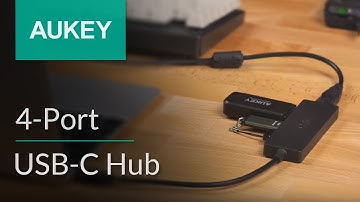AUKEY USB-C to 4-Port USB-A 3.0 Hub CB-C64
