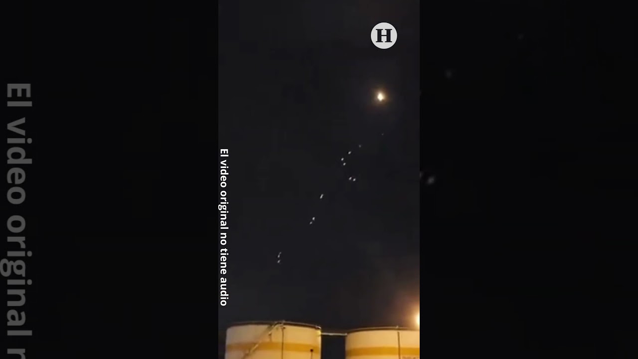 Tropas en Irán atacan y graban un supuesto OVNI con escudos invisibles que evitó sus misiles