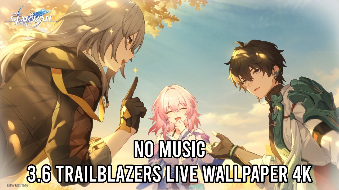 Honkai: Star Rail Version 3.6 Trailblazers Live Wallpaper 4K [NO MUSIC]