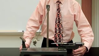 Collisions Demo: Ballistic Pendulum