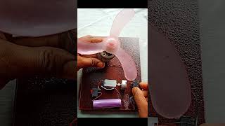 3.7 volt battery with two DC motor. working 775 motor. generator process