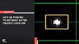 US F-35 forced to retreat after !/R//G/C lock-on