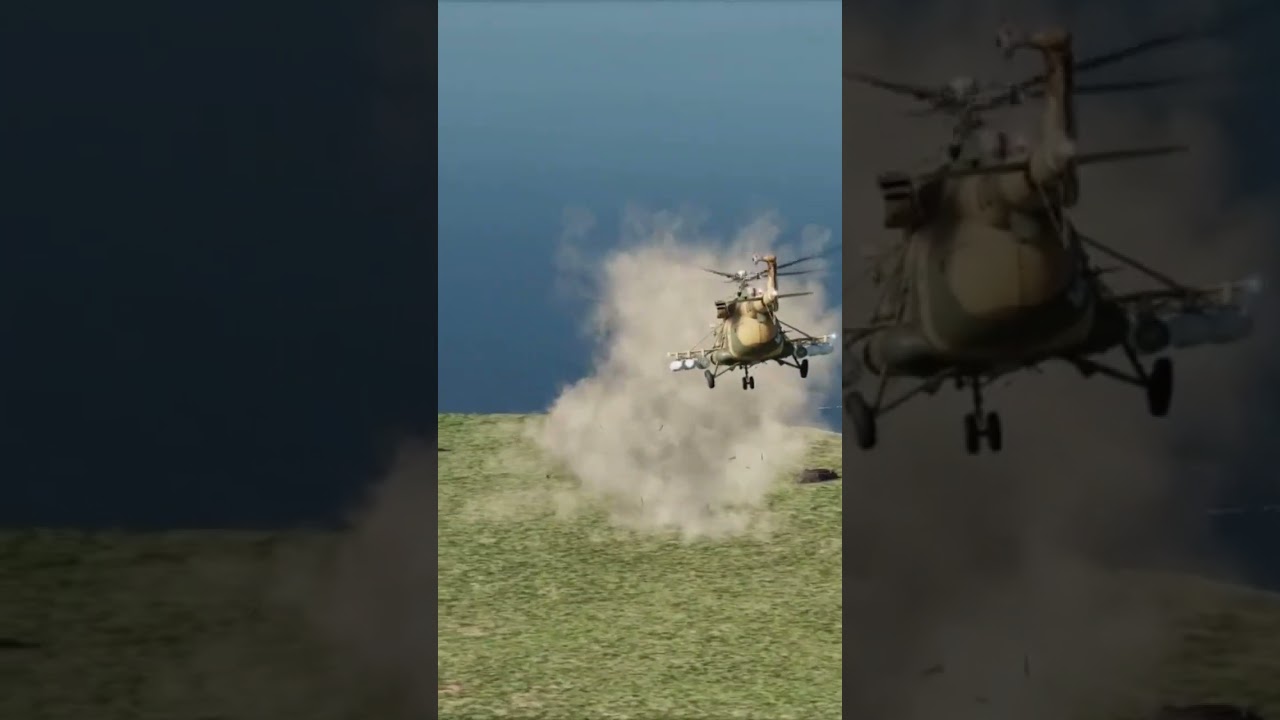 Trực thăng Mi8 bắn rocket