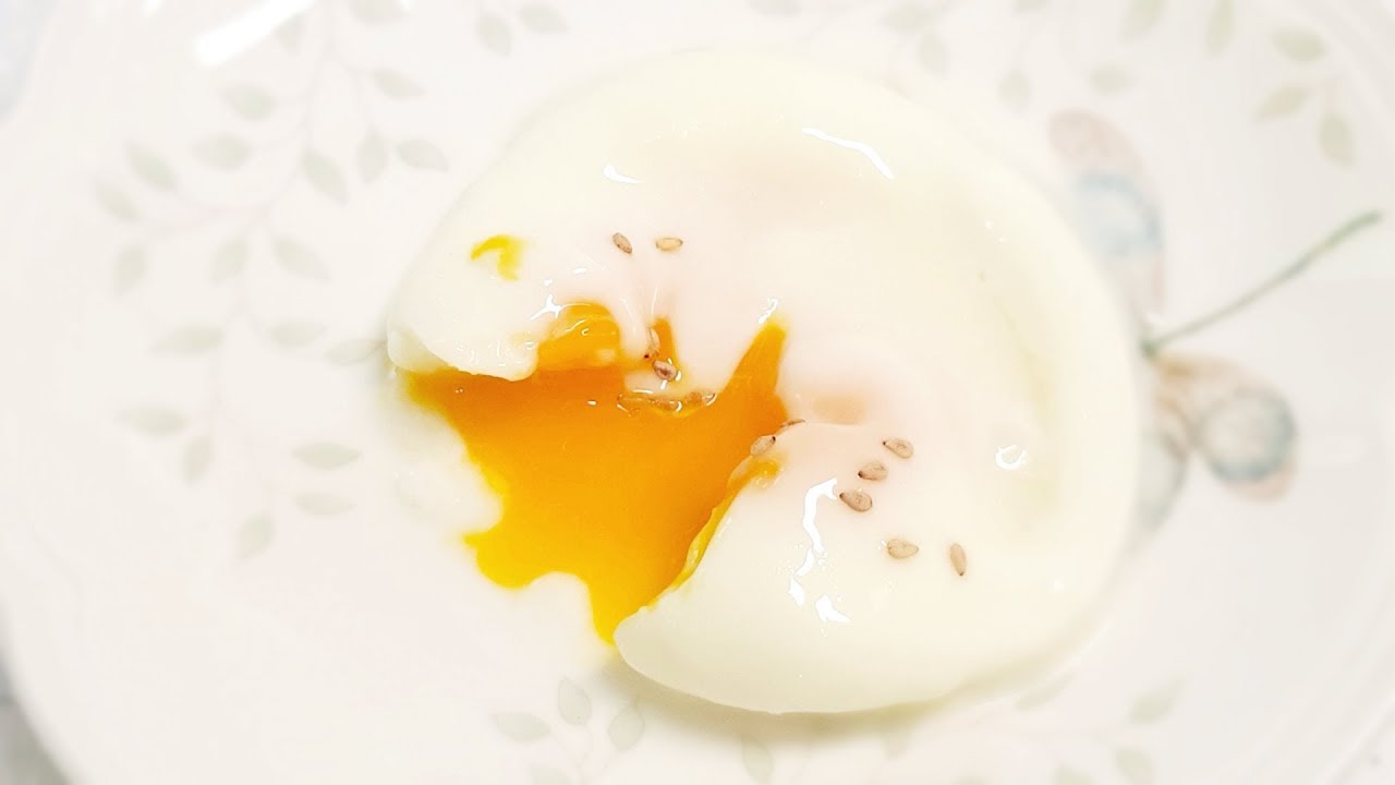 전자레인지로 완벽한 수란 만들기 / how to make perfect poached eggs in microwave - YouTube