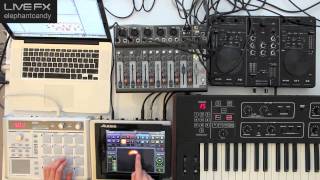 LiveFX Korg padKONTROL & Synth