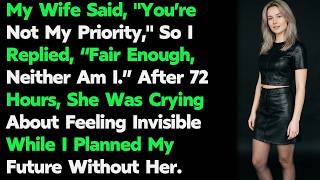 My Wife Demoted Me To An Afterthought—My 72-Hour Response Left Her LEFT WITH NOTHING!