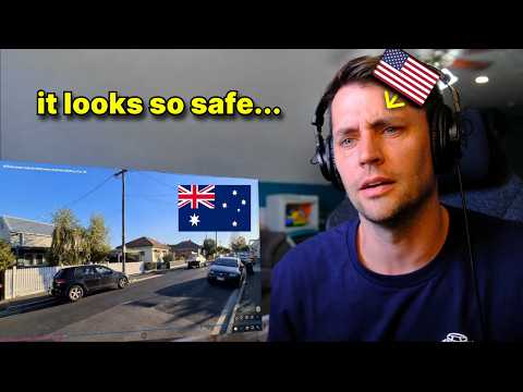 American reacts to a regular Australian Neighborhood