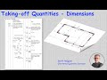 Mastering the principles of Taking-Off using Dimension paper.