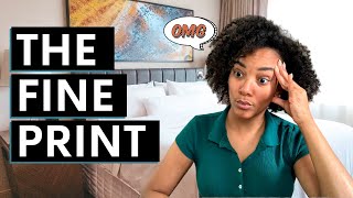 Don't book that DISCOUNT HOTEL yet! (Fine print to know before you travel)