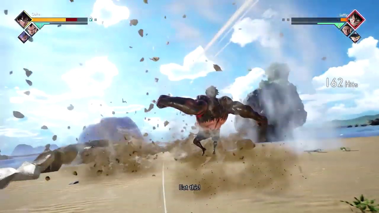 Goku's Team vs Luffy's Team||Jump force||