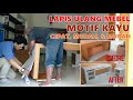 Lapis Ulang Mebel Motif Kayu dengan Kertasive - Stiker PVC Sheet Tinggal Tempel [Review Kertasive]