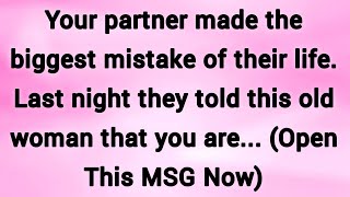 OMG!!! Your Partner Made The Biggest Mistake Of Their Life (Here's Why)  finance message #dmtodf
