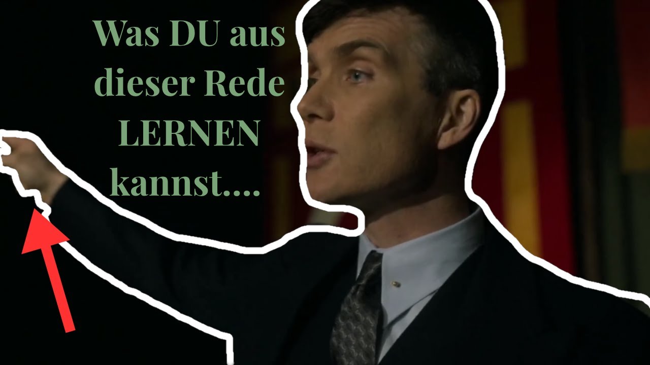 Was DIESE REDE von Thomas Shelby so besonders macht.... | Kommunikationsanalyse