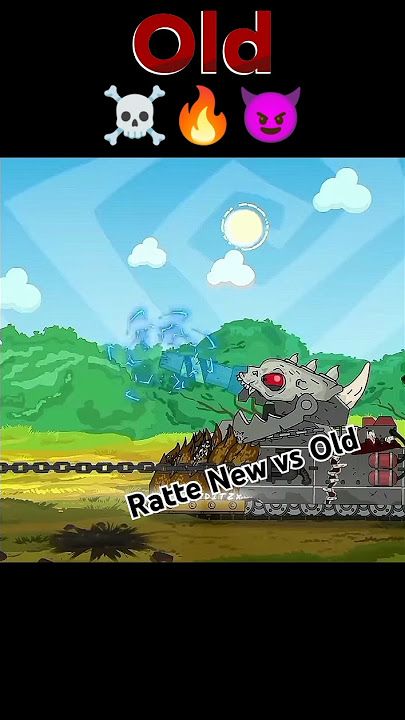 New vs Old (Ratte) #homeanimations #мультики_про_танки #tank #танки #smktank10