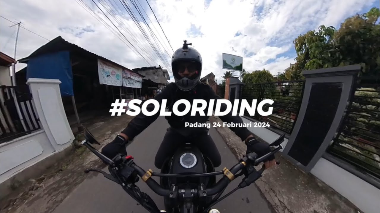 EP. 01 - Saturday Riding. Perjalanan pendek dalam kota Padang. - YouTube
