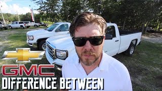 Whats the Difference Between - GMC Sierra & Chevy Silverado | Truck VLOG Comparison Review