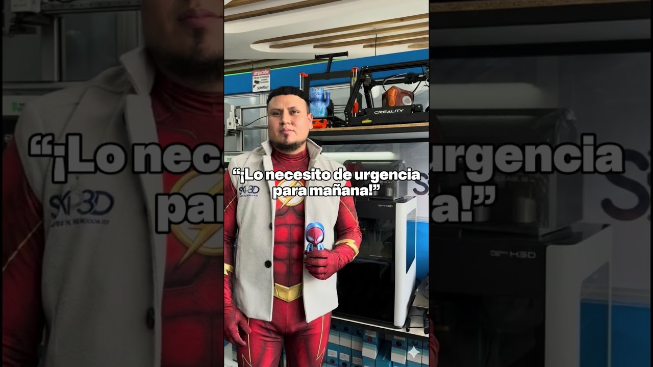 Cómo nos ven vs cómo realmente es imprimir en 3D