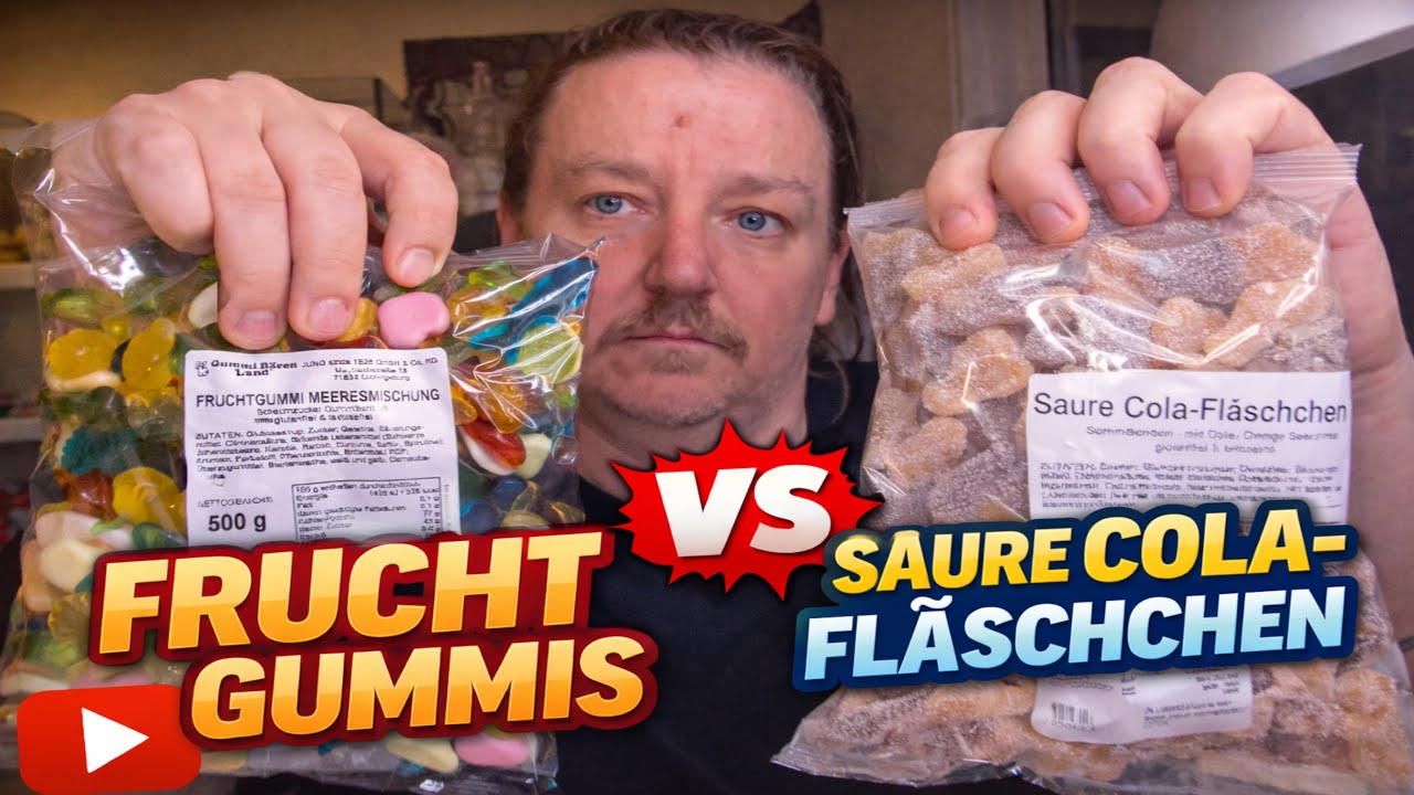 😅 Fruchtgummis vs saure Cola-Fläschchen – was schmeckt besser?