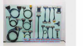 micro-coax harness cable Canada custom length quote awg 46 85 ohm differential pairs Custom Cable So