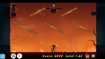 Stickman Ninja Warriors Walkthrough Part 4 / Android Gameplay HD