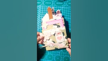 how to design a junk journal cover #embellishment #junkjournal #artandcraft #diy #howto #shorts