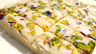 Quick Icecream Barfi || Indian Sweet Making || Bengali Sweet Recipe