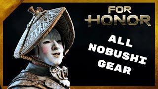 All Nobushi Gear (Remastered) - For Honor