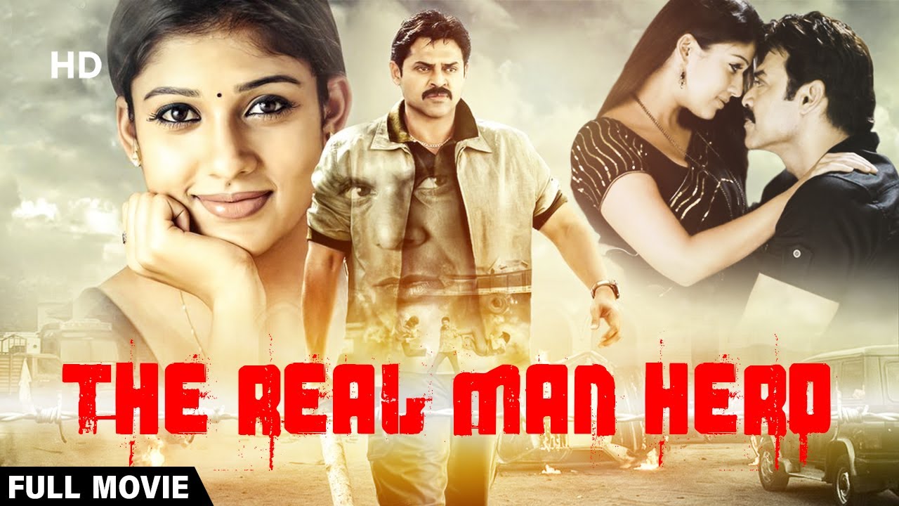 The Real Man Hero  Full Movie  Venkatesh  Action Movie  Nayanthara  New Hindi Dubbed Movie