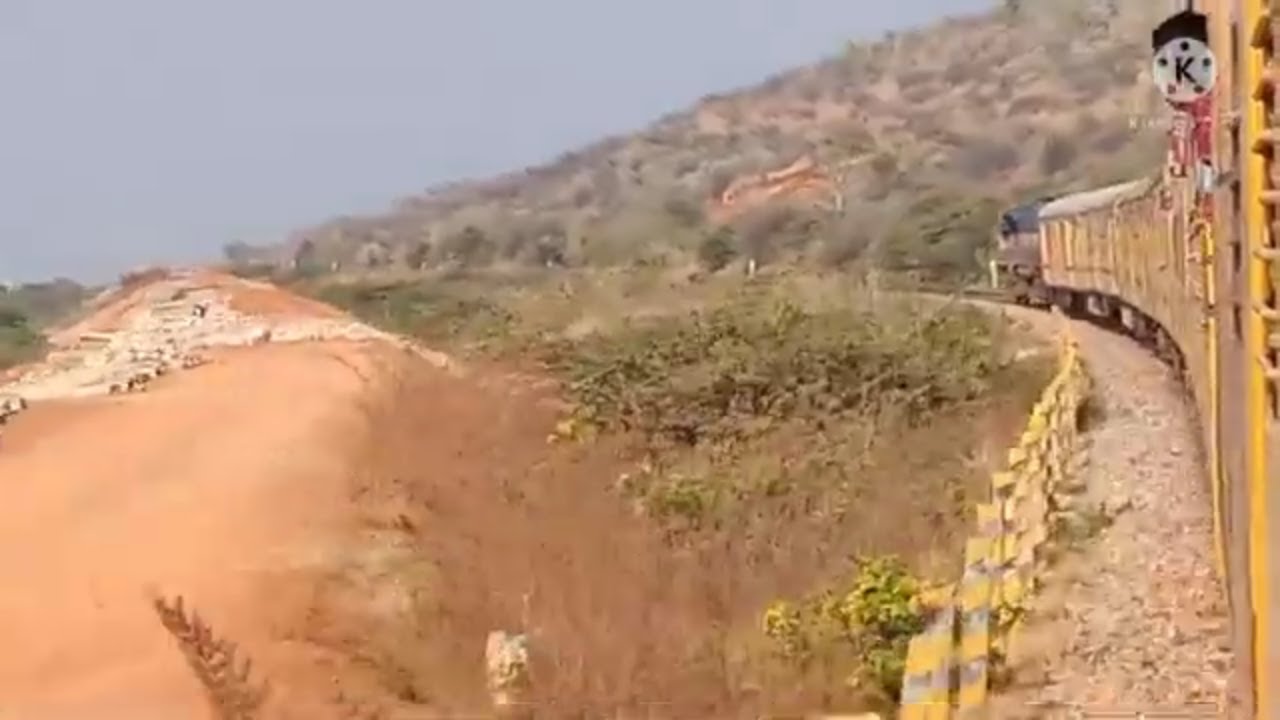 Part 3 Updates Gadag Junction to Hotgi section Rail line doubling ...