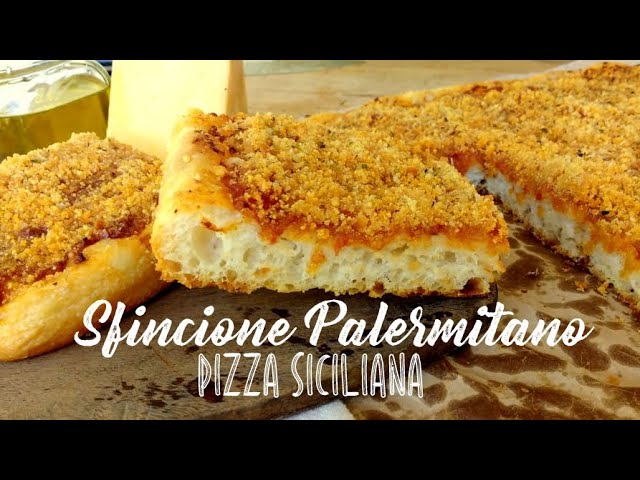 Sfincione: a pizza siciliana tradicional de Palermo e Bagheria in