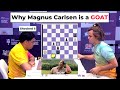 Why Magnus Carlsen is the GOAT 😎🐐