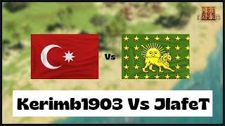Age of Empires 3- Ottoman Vs USA | Kerimb1903 Vs JlafeT | Aoe3 DE | 1v1 Pro Game | 4K