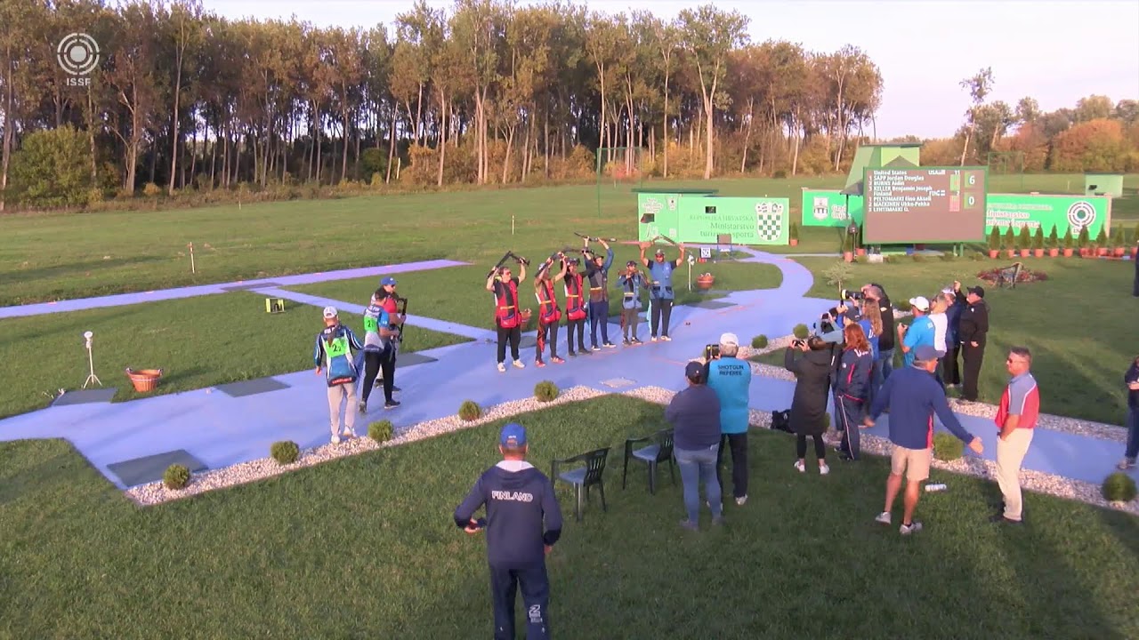 ⁣Final Skeet Team Men Junior – WCh Shotgun 2022, Osijek, Croatia (05.10)