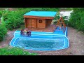 Building A Personal Underground Swimming Pool And Paint The Bamboo Resort With Swimming Pool