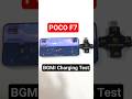 POCO F7 BGMI Charging Speedtest 🚀🚀🔥🔥🔥 #pocof7