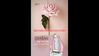 Catatan hati wanita kuat😄..#part 1..