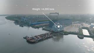 Load Out Topside Of Hollandse Kust West Beta